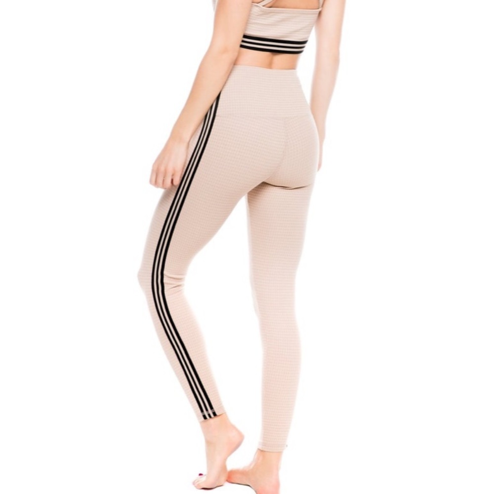 Strut This x Sivanayla Unfiltered High Rise Legging in Tan XS